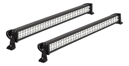 Pack 2 Barras Led 240w 4x4 Auto Camion Neblineros