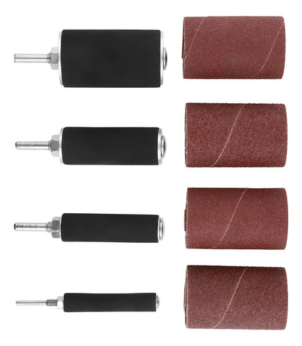 20pcs Spindle Sanding Drum Sander Tool Kit Set With Case For