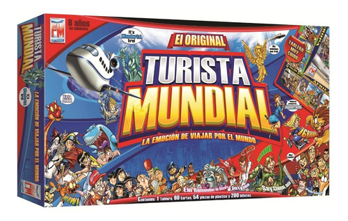 Juego De Mesa Fotorama Turista Mundial