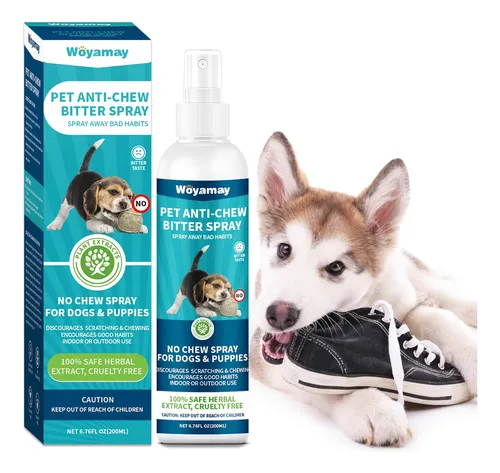 Spray De Manzana Amarga Para Perros Woyamay Stop Chewing, 20