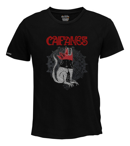 Camiseta Hombre 2xl - 3xl Caifanes Banda Rock Metal Zxb2