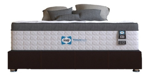 Colchón Memory Foam King Size  Sealy Ortopedico  2 Almohadas