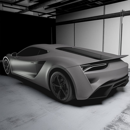 Vinilo Full Wrap Ultra Matte color stone gray ultramate con diseño de ultramatte en rollo