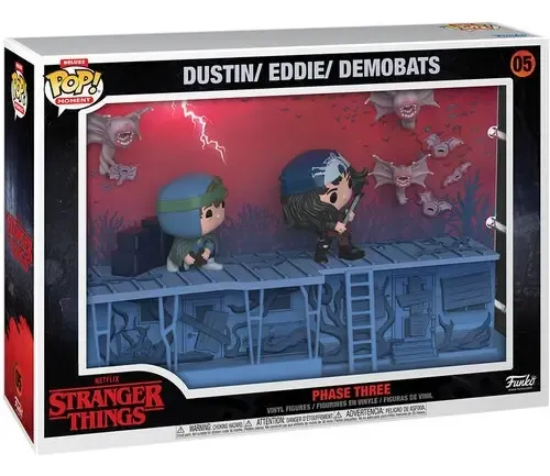 Funko Pop Moment Dustin / Eddie /demobats 05 Stranger Things