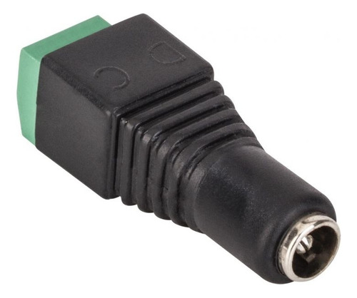 Conector De Corriente Steren Jack Hembra 2.1 Mm X 10 Unds