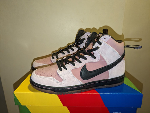 Nike Sb Dunk High Kcdc 10 Us Impecables!