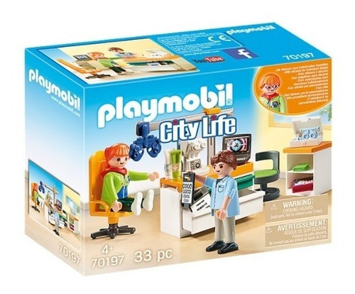 Oftalmólogo Y Paciente, Playmobil 70197