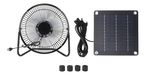 Ventilador De Panel Solar De 100 W, Alimentado Por Energía S