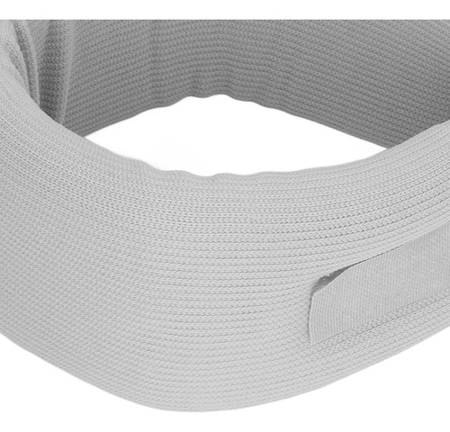 Suporte De Pescoço Em Esponja Cinza, Nylon De Alta Elasticid