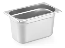Comprar Cuba Gastronomica Gn 1\u002F4 26.5x16.2x15 Cm Inox Goldsky