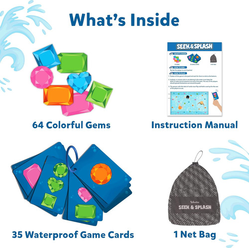 Juguetes De Gemas De Buceo Skillmatics Seek & Splash - Ma...