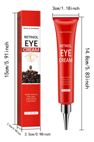 Crema Reafirmante De Ojos Para Ojeras 15 Ml ,