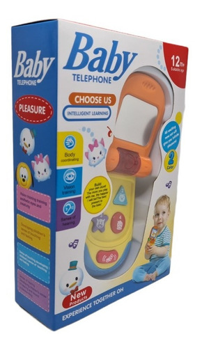 Imagen 6 de 7 de Teléfono Celular Musical Bebes Baby Shower