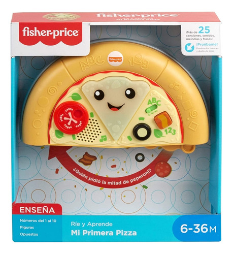 Fisher Price Mi Primera Pizza Rie Y Aprende Sonidos Y Frases
