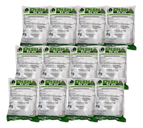 Sharda Herbicida Disha 80 Wdg (diuron) - 12 X 1 Kg