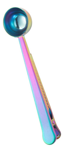 Utensilios Portátiles Multicolores Cuchara De Clip De Sello