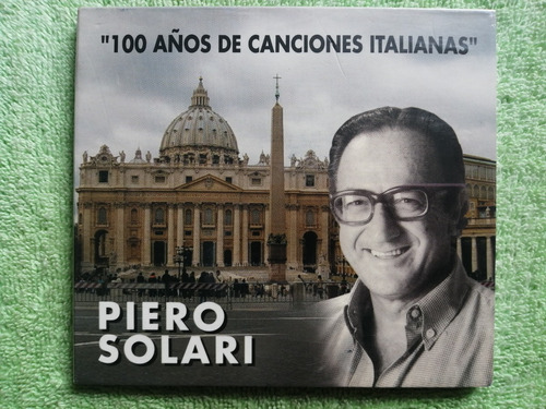 Eam Cd Piero Solari 100 Años D Canciones Italianas Nueva Ola