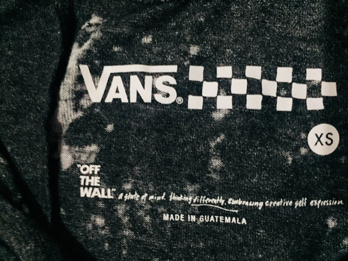 Remera Vans, Estilo Nevada. Importada De Estados Unidos