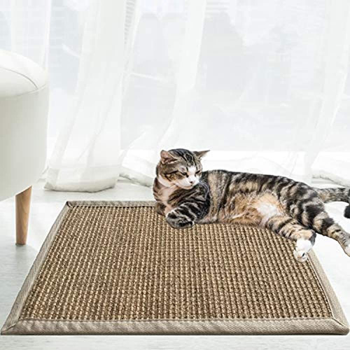 Alfombra Para Rascar Gato De Sisal Natural Del Mundo