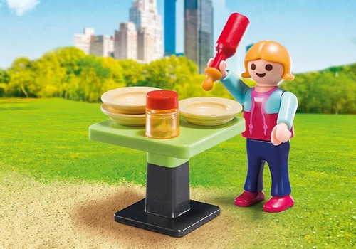 Playmobil Family Fun 5649 - Maletin Asador Parrilla