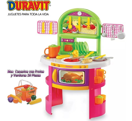 Juegos Infantiles Cocina Duravit 39 Accesori Grande + Regalo