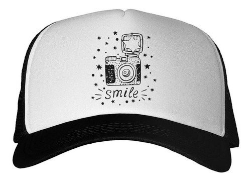 Gorra Smile Sonrie Fotos Camara Flash