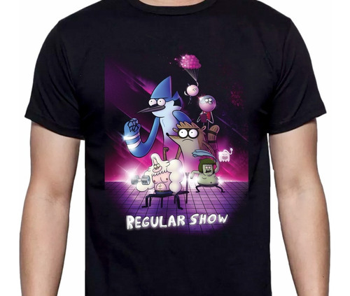 Un Show Más - Regular Show- Personajes - Polera - Cyco Rec