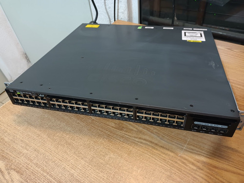 Swicht Cisco Catalyst Ws-c3650 48ptos Poe+ 4ptos Fibra 4x1g (Usado)