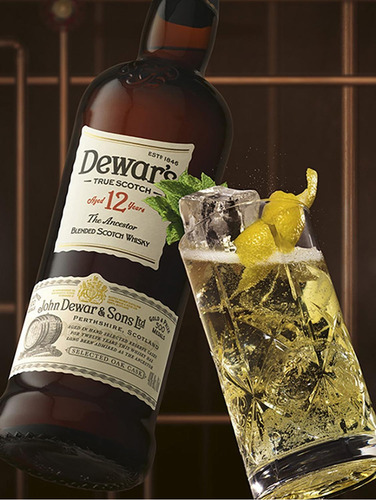 Pack De 4 Whisky Dewars Blend 12 Años 750 Ml