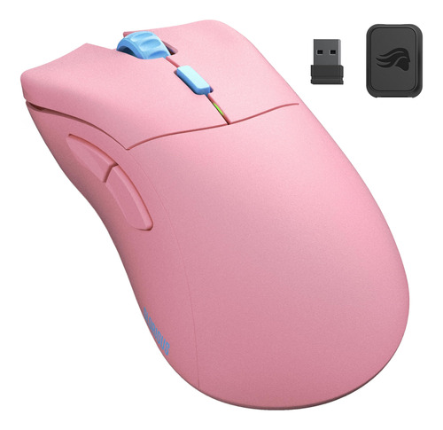 Modelo D Forge Mouse Ergonomico Raton Inalambrico Rosa Para