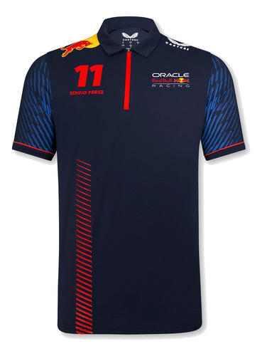 Playera Polo Niño Sergio Perez Red Bull F1 Checo Linea 2023