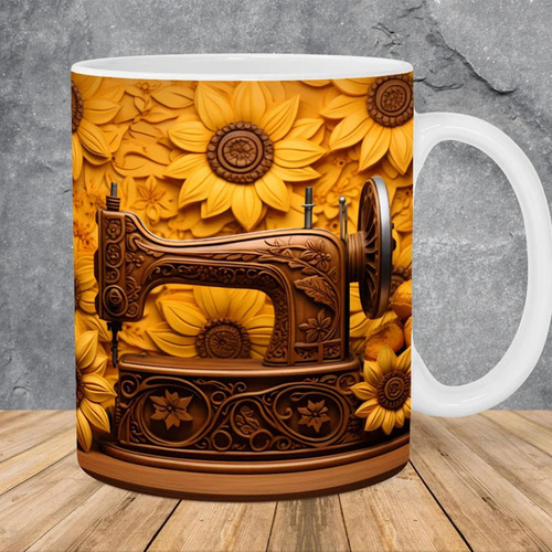 Ha Taza De Costura 3d Taza De Cerámica Con Diseño De
