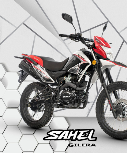 Imagen 2 de 16 de Sahel 150 Gilera Enduro 2023