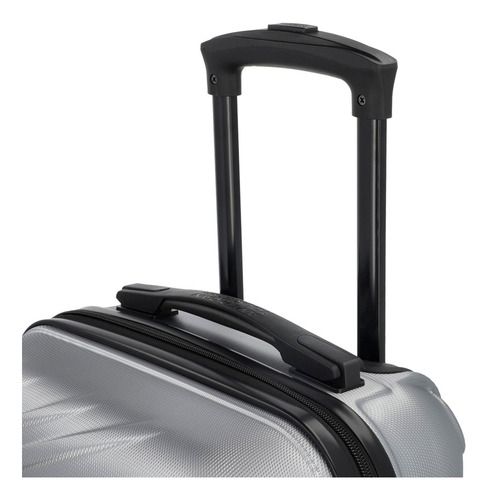 Valija American Tourister Tesa Plateado Grande