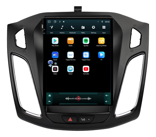 Multimídia Tesla 2mix Focus 2014/2019 Octacore 6+128gb 9.7p