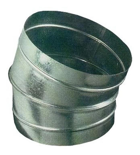 Codo De Lamina Galvanizada Barato, Mxrdo-014, 30 Ø, 22.5°, R