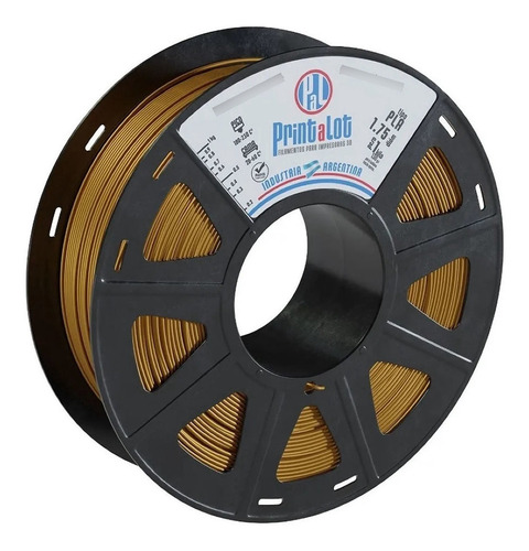 Filamento 3D PLA Printalot de 1.75mm y 1kg cobre