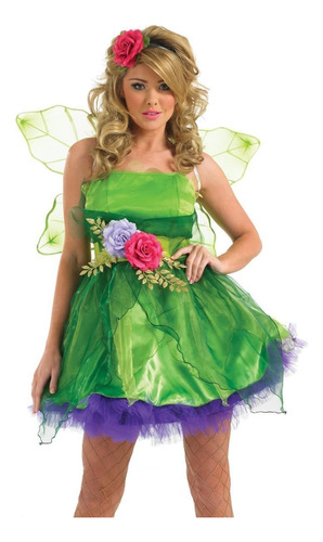 Fun Shack Disfraz De Hada Para Mujer Vestido Verde Disfraces
