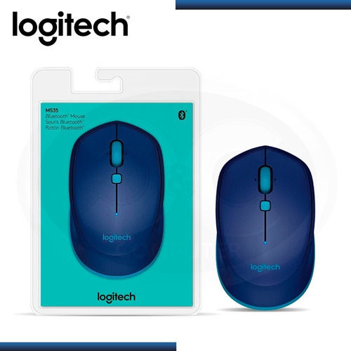 Imagen 4 de 4 de Mouse Bluetooth Logitech M535 Azul Celu Tablet Notebook Pc