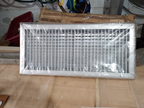 Rejas De Suministro De Aire En Aluminio Anodizado De 14 ×14