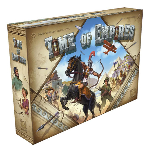 Juego De Mesa Pearl Games Time Of Empires | Juego De De En |