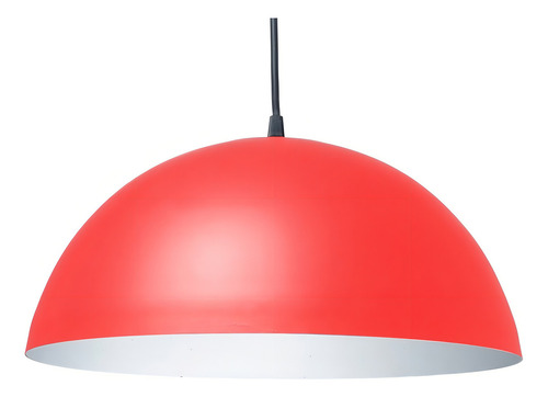 Pack X2 Lampara Colgante Semi Esfera 30cm Techo 1 Luz Bell08
