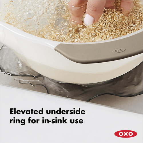 Colador Oxo Good Grips Para Lavar Arroz Y Granos Pequeños, 1