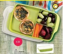 Comprar Tupperware - Porta Vianda Con Divisiones (1  Litro)