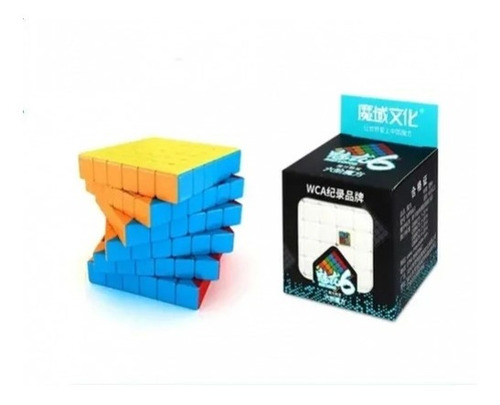 Imagem 2 de 3 de Cubo Magico 6x6 Stickerless