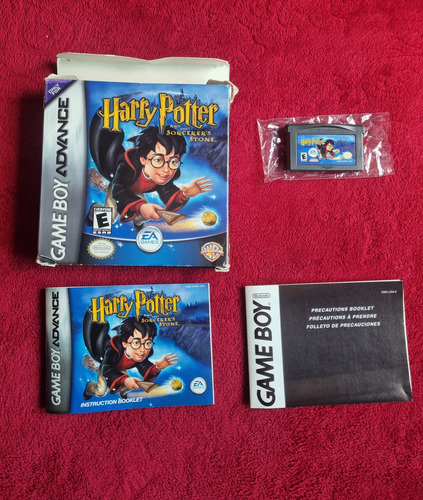 Harry Potter Y La Piedra Filosofal (nintendo Gba Completo) (Usado)
