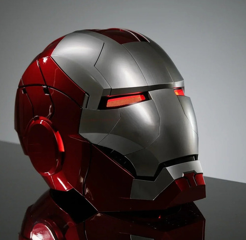 Casco electrónico Iron Man, juguete Iron Man con voz