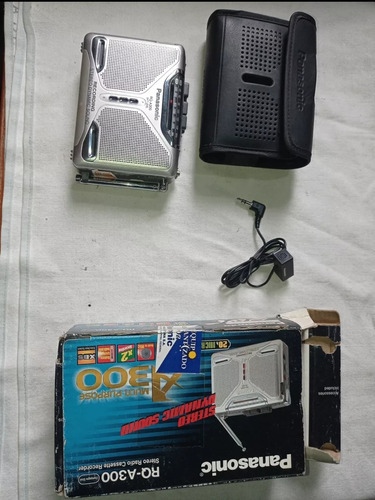 Walkman Grabador Panasonic Rq-a30 Con Funda Original En Caja