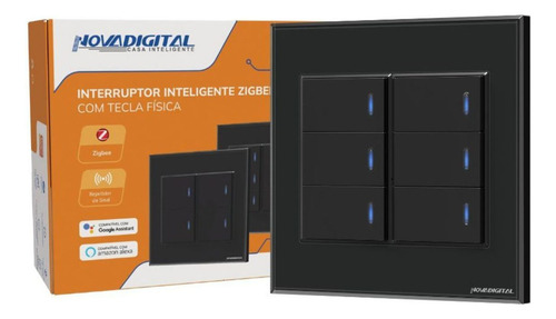 Novadigital Zigbee Zigbee 1 10 A Preto