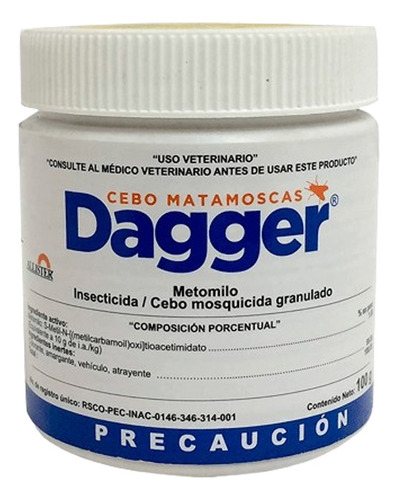 Dagger Granulado 100 Gr Insecticida Mata Moscas Efectivo